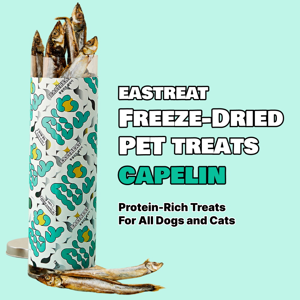 [EASTREAT] Freeze-Dried Capelin 125g