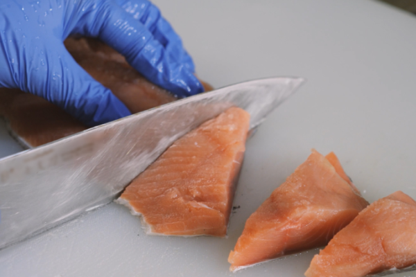 Initial Trimming (Filleting)